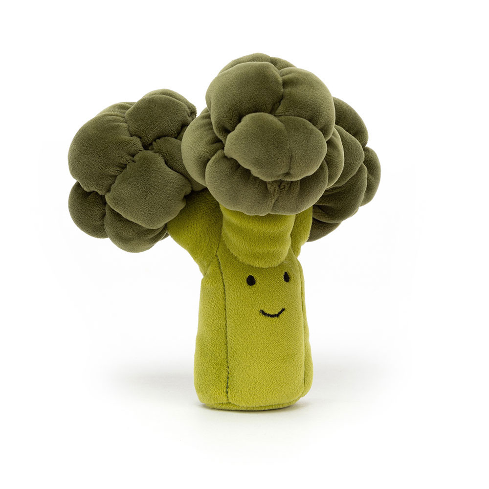 JELLY CAT ぬいぐるみAmuseable Broccoli ブロッコリー Vivacious Vegetable Broccoli - Official Jellycat
