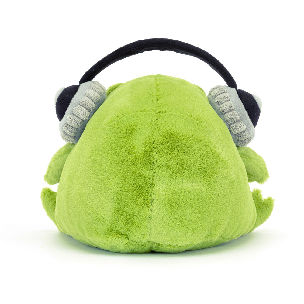 ぬいぐるみ  Ricky Rain Frog with Headphones Ricky Rain Frog Headphones - Official Jellycat