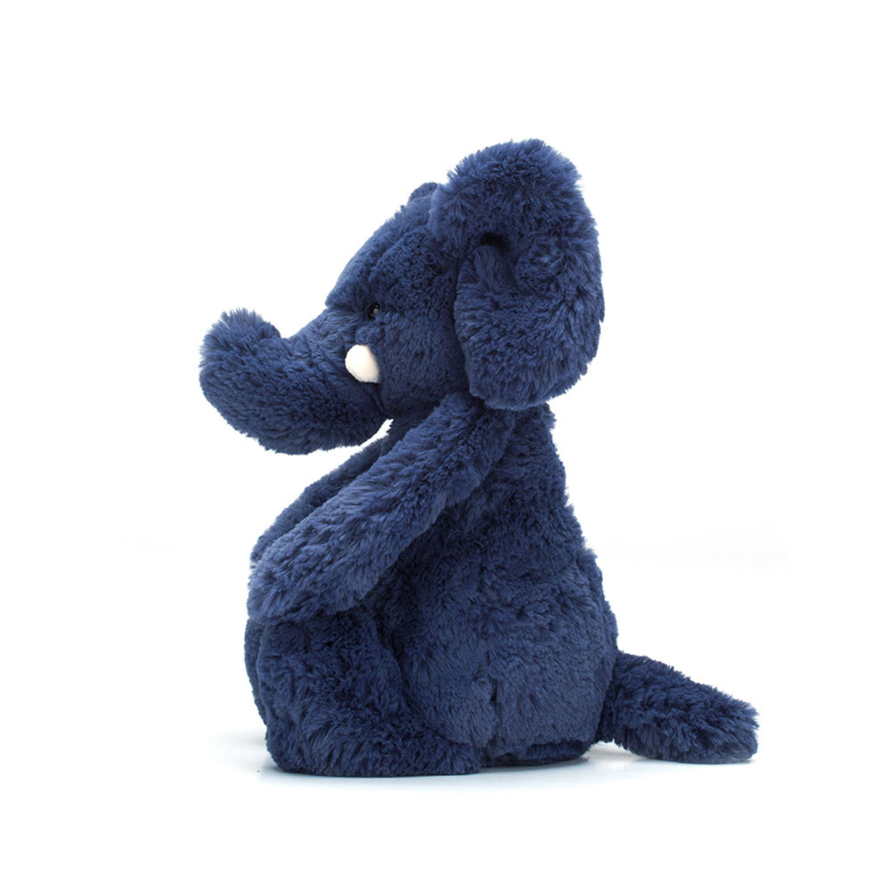 Bashful Blue Elephant - Official Jellycat