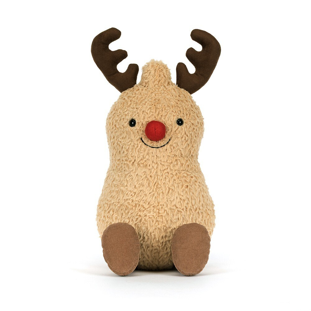 ぬいぐるみ  Amuseables Peanut Reindeer Amuseables Peanut Reindeer - Official Jellycat