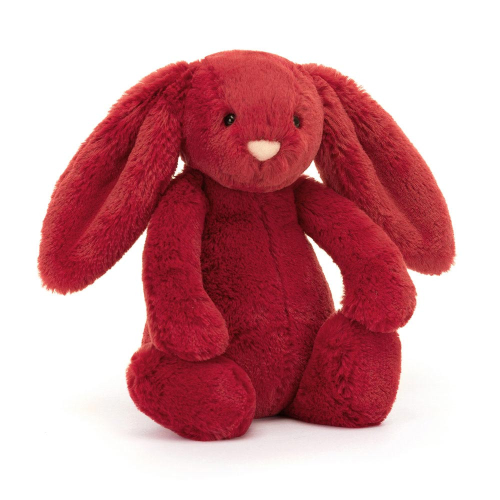 ぬいぐるみ  Bashful Berry Bunny Bashful Cranberry Bunny - Official Jellycat