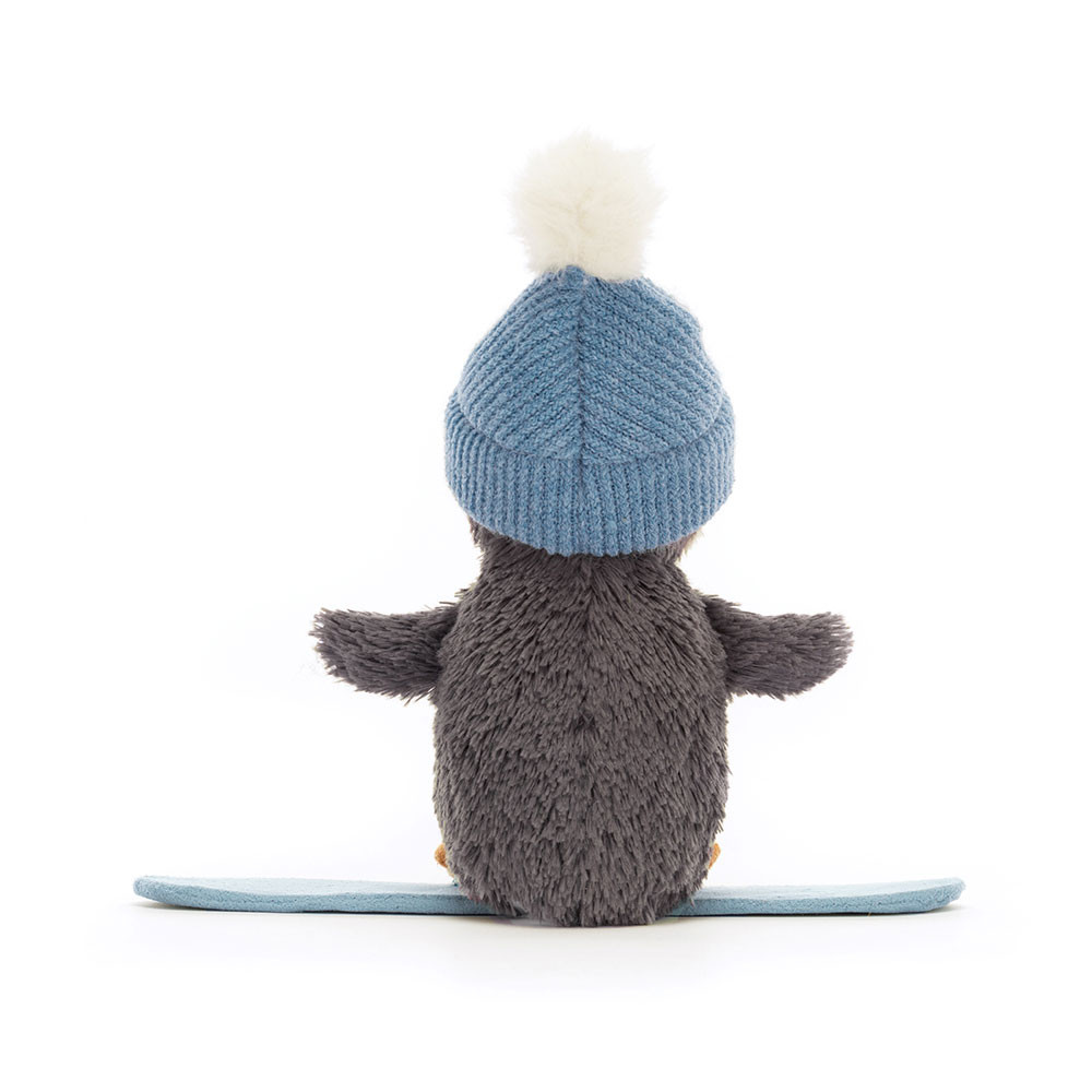 ぬいぐるみ  penguin snowboarding small Peanut Penguin Snowboarding - Official Jellycat