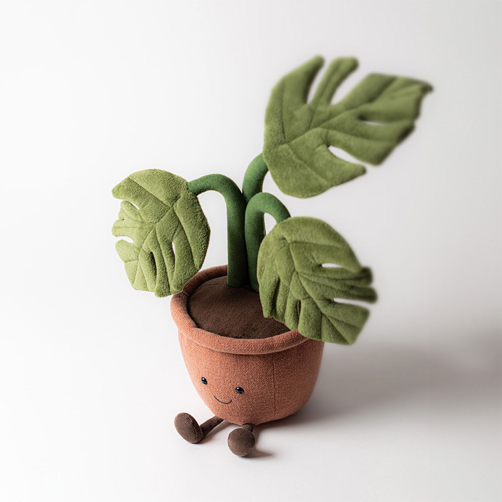  ジェリーキャット　モンステラ　monstera ぬいぐるみ CY1A1927_amuseable-