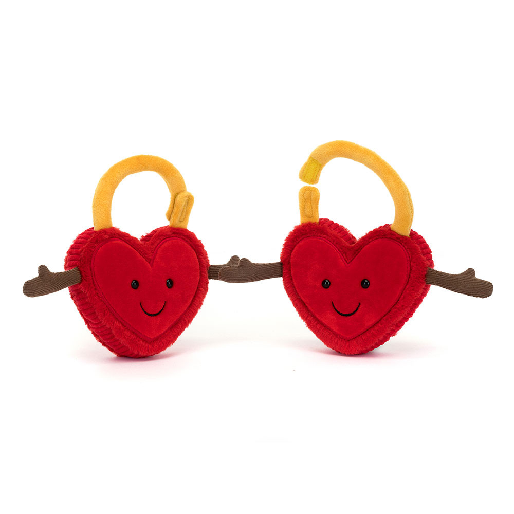 Amuseables Val & Tina Love Locks - Official Jellycat