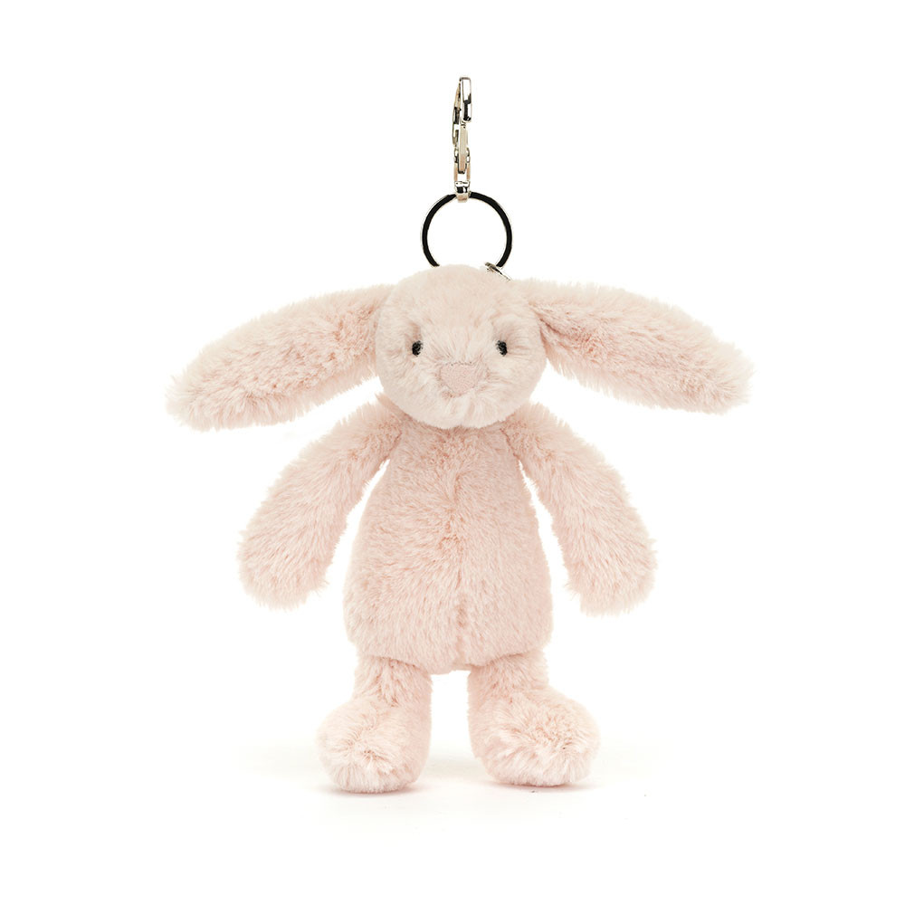 Bashful Blush Bunny Bag Charm - Official Jellycat