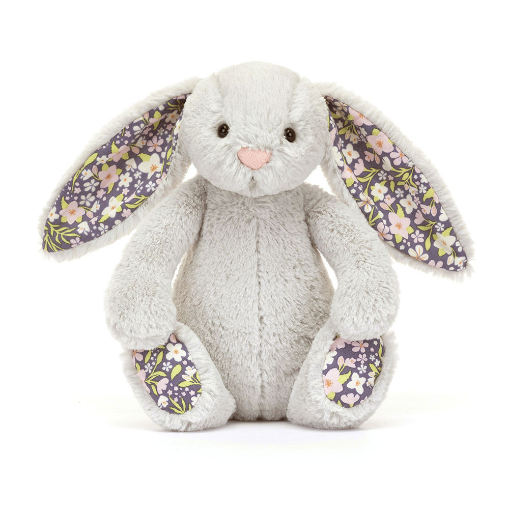 Blossom Silver Bunny 'Bloom' - Official Jellycat