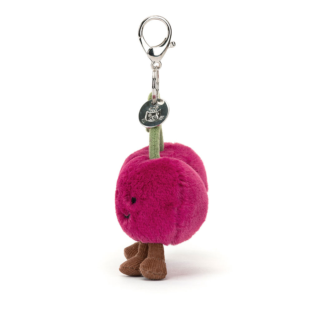 ジェリーキャット Cherries Bag Charm 新品・タグ付き Amuseables Cherries Bag Charm - Official Jellycat