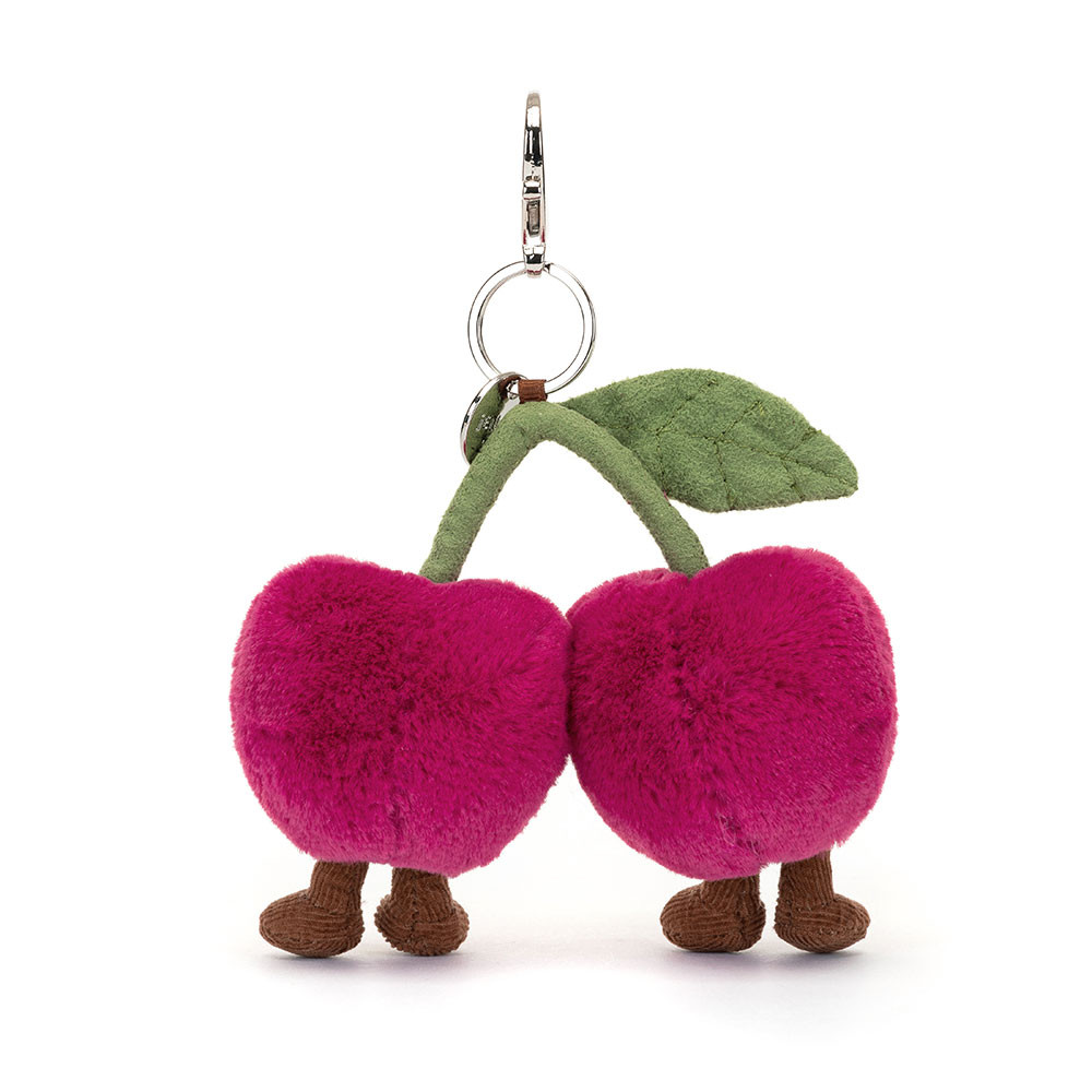 Amuseables Cherries Bag Charm - Official Jellycat
