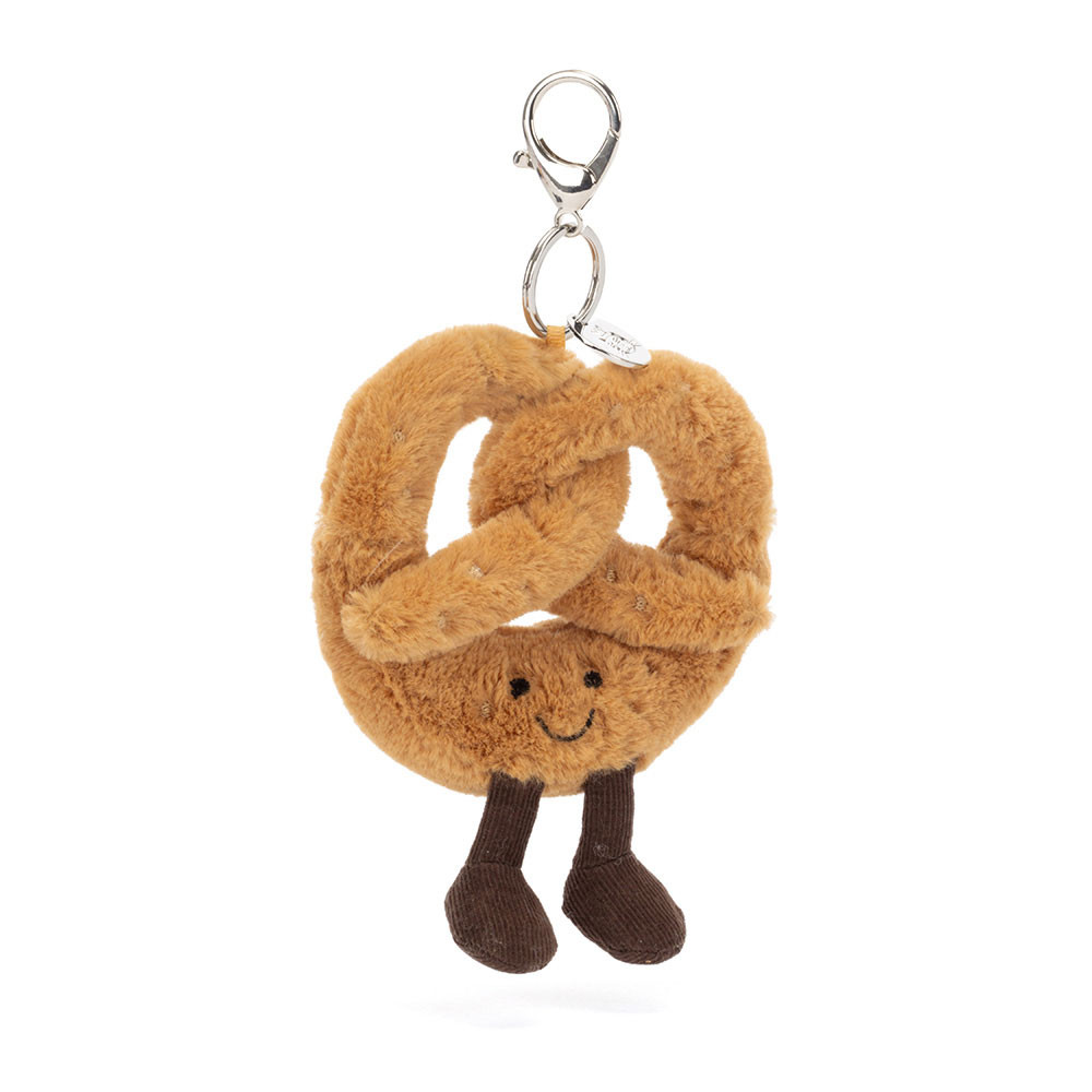 Amuseables Pretzel Bag Charm - Official Jellycat