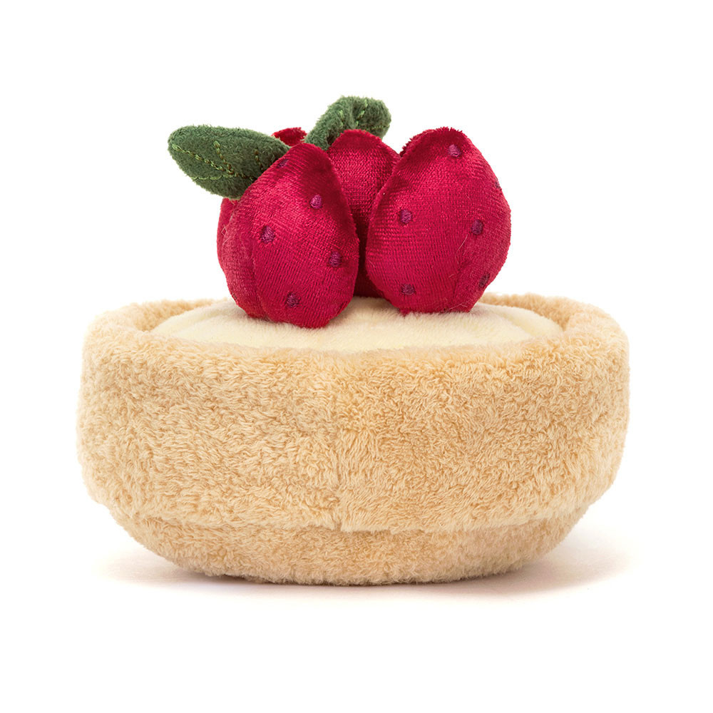ジェリーキャット イチゴ タルト Tarte Aux Fraises パリ限定 Jellycat Tarte Aux Fraises Plush Toy