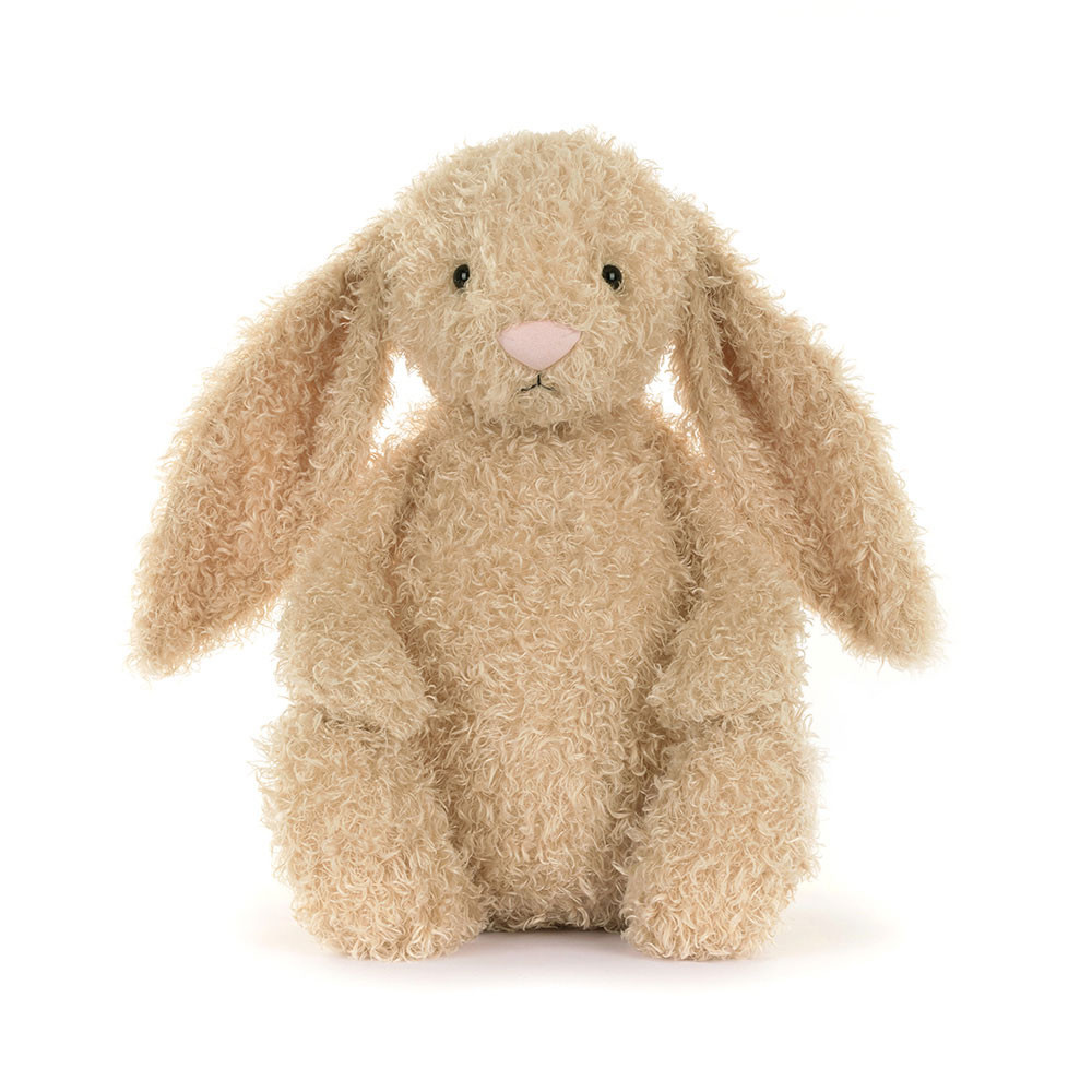 ぬいぐるみ  Big Bashful Luxe Bunny Curly Bashful Luxe Bunny Curly - Official Jellycat