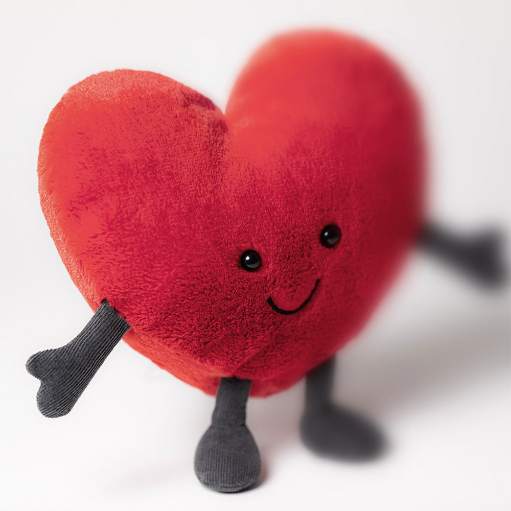 Amuseables Red Heart - Official Jellycat