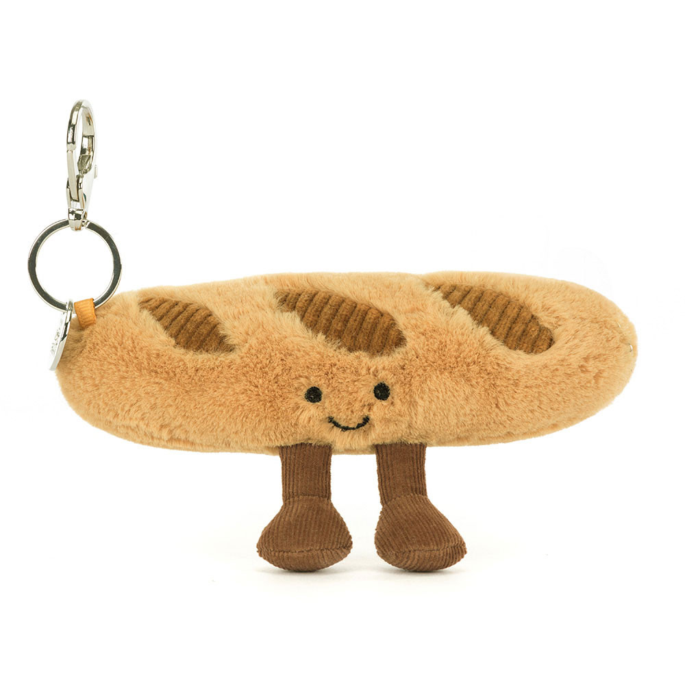 ジェリーキャット Baguette Bag Charm 新品タグ付き Amuseables Baguette Bag Charm - Official Jellycat