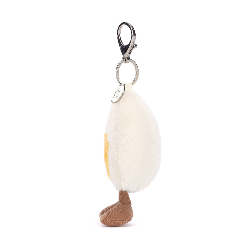  Happy Bolied Egg Bag Charm たまご Amuseables Happy Boiled Egg Bag Charm - Official Jellycat