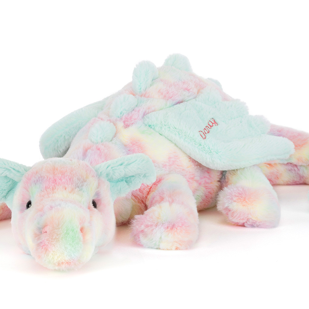 Personalized Lazulia Dragon Huge - Official Jellycat