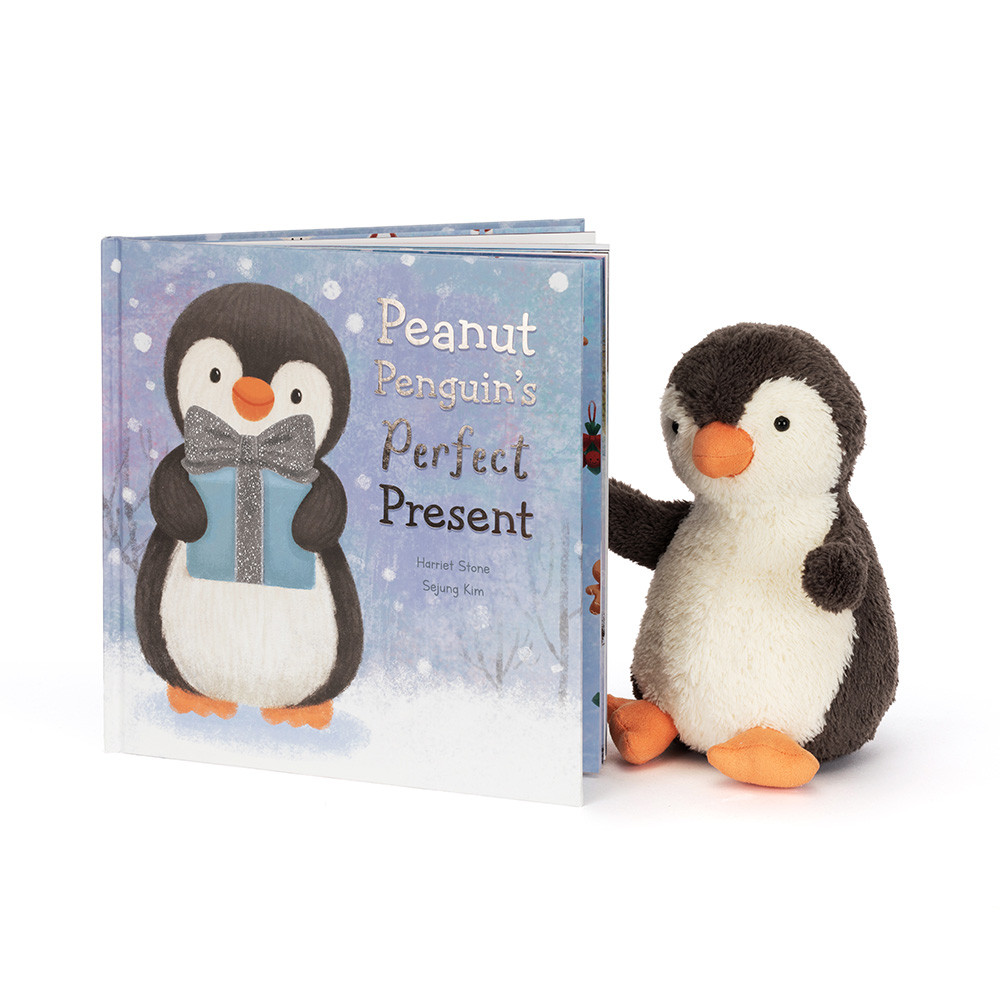 Peanut Penguin's Perfect Present Book and Peanut Penguin