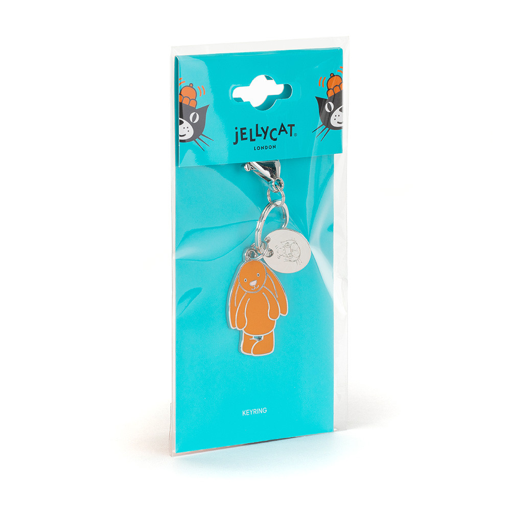 Orange Bashful Keyring, View 3