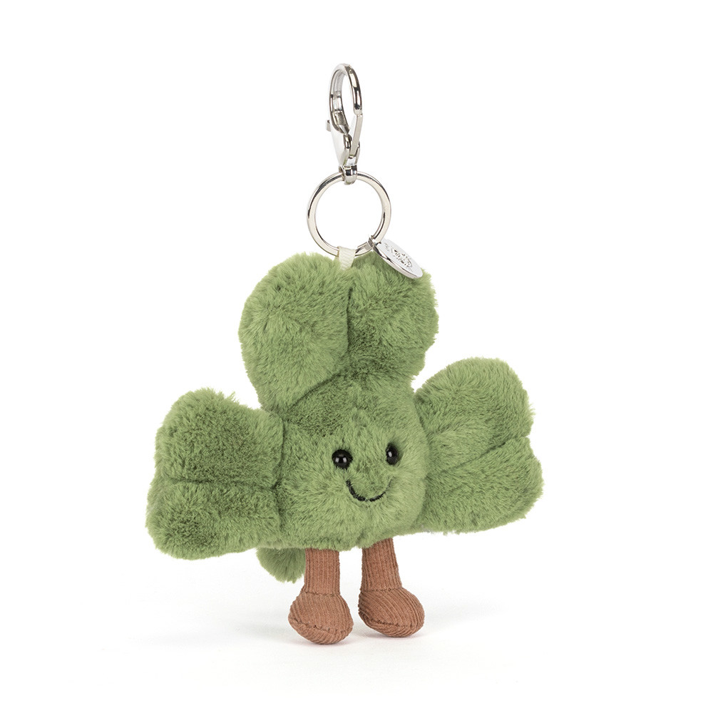 Amuseables Siofra Shamrock Bag Charm - Official Jellycat