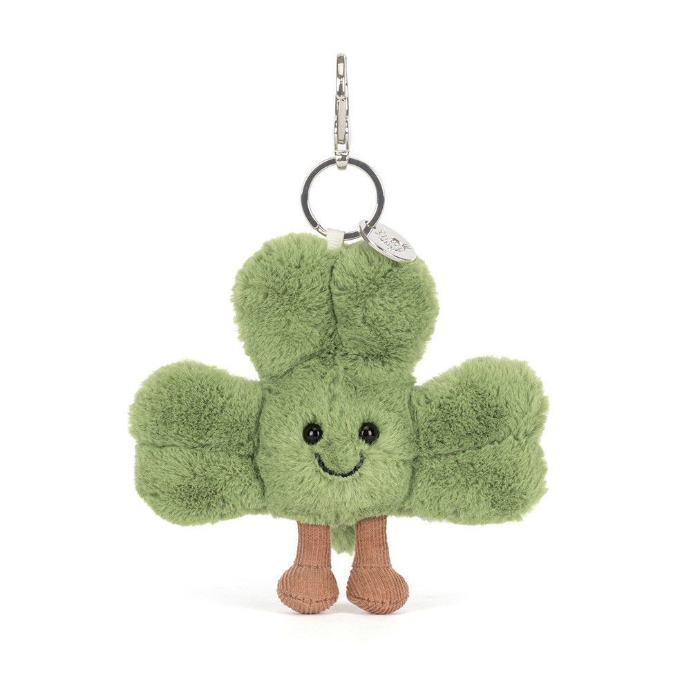  Shamrock ジェリーキャット　シャムロック　クローバー Amuseables Siofra Shamrock Bag Charm - Official Jellycat