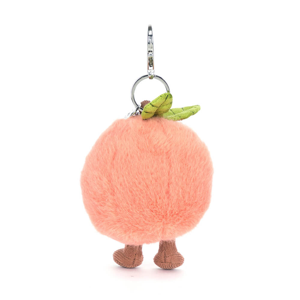  Amuseables Peach Bag Charm 新品 Amuseables Peach Bag Charm - Official Jellycat