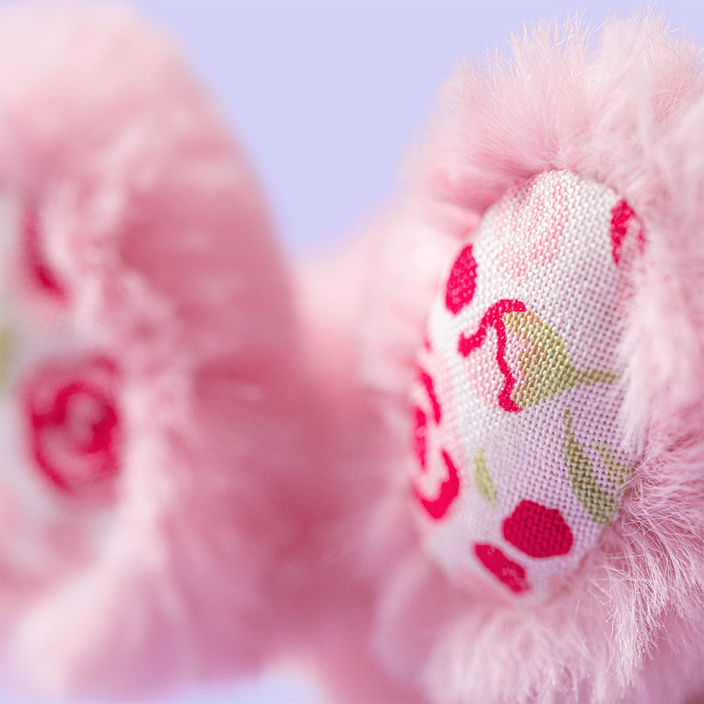 Blushkin Blossom Bunny Bag Charm - Official Jellycat