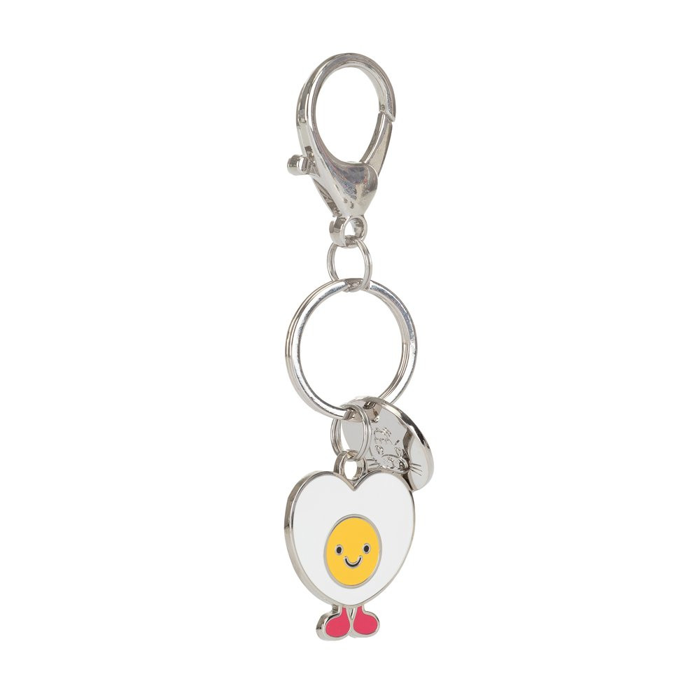 Amuseables Heart Boiled Egg Keyring, Main View