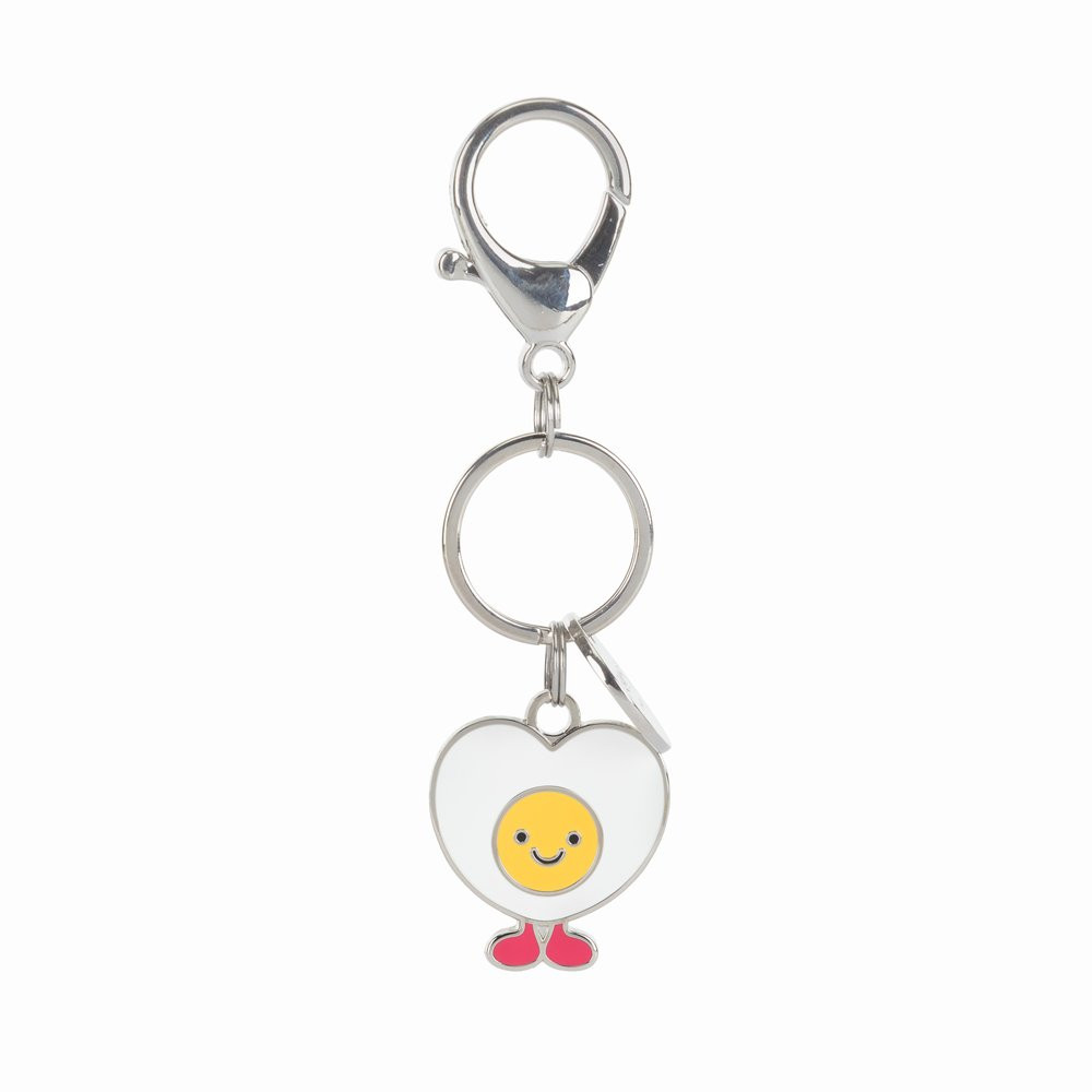Amuseables Heart Boiled Egg Keyring, View 4