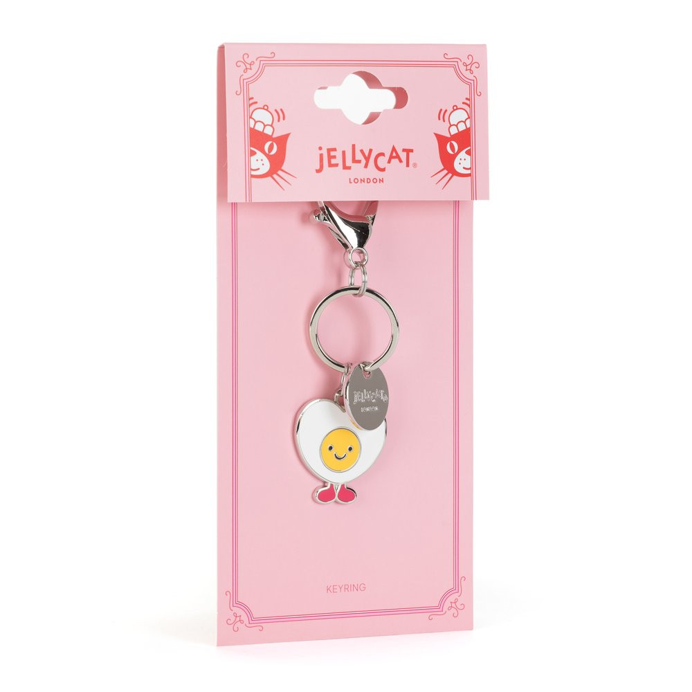 Amuseables Heart Boiled Egg Keyring, View 3