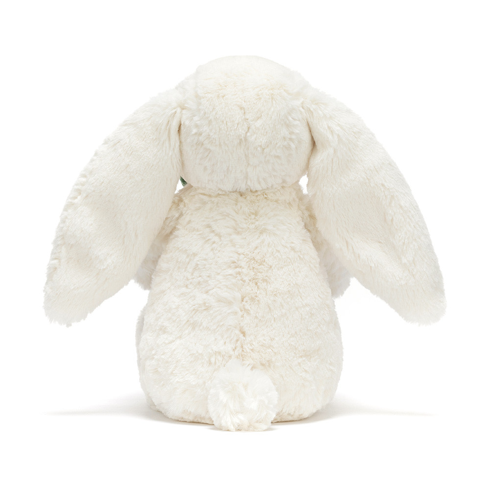 Cream Bunny with Plant - Official Jellycat
