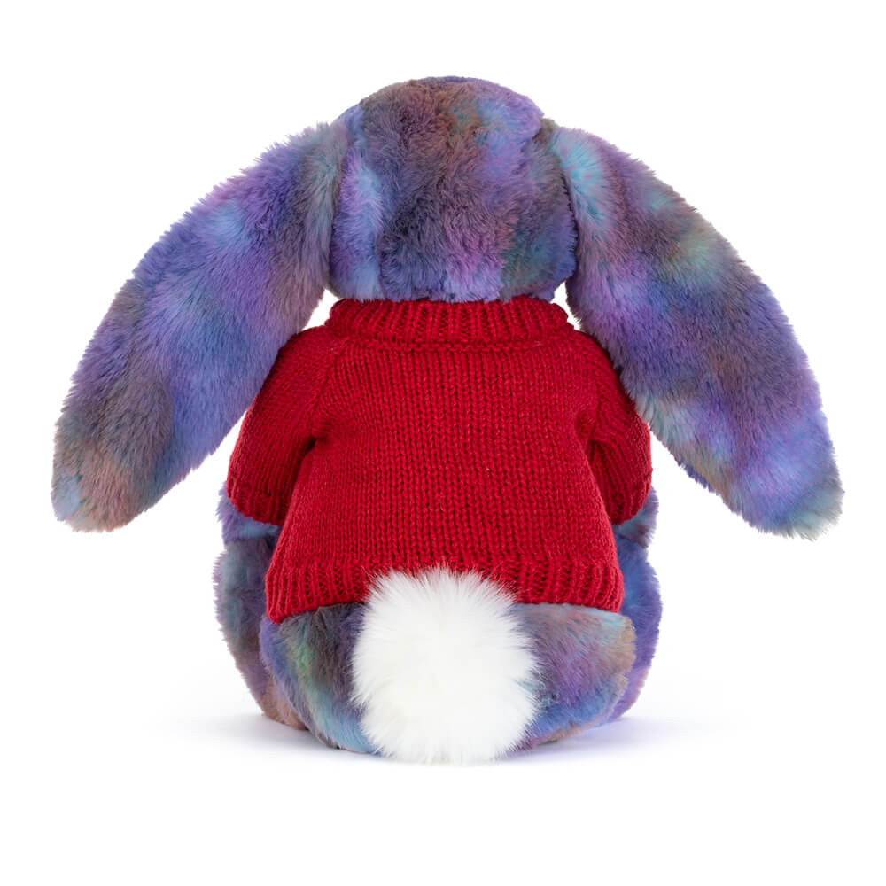 サイズ1 BUNNYJACK ジップアップ ブルゾン　レッド Zodihop Luxe Bunny with Personalized Red Jumper - Official Jellycat