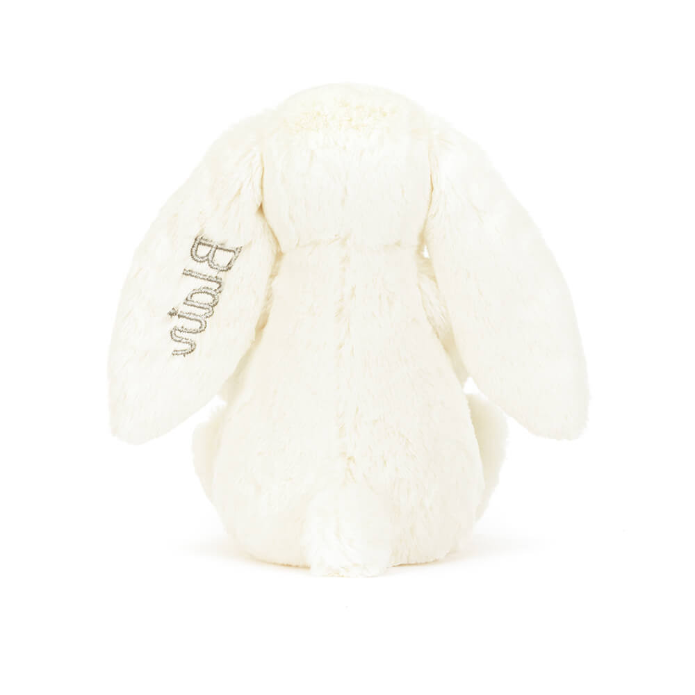 Personalized Cream Bunny with Plant - Official Jellycat
