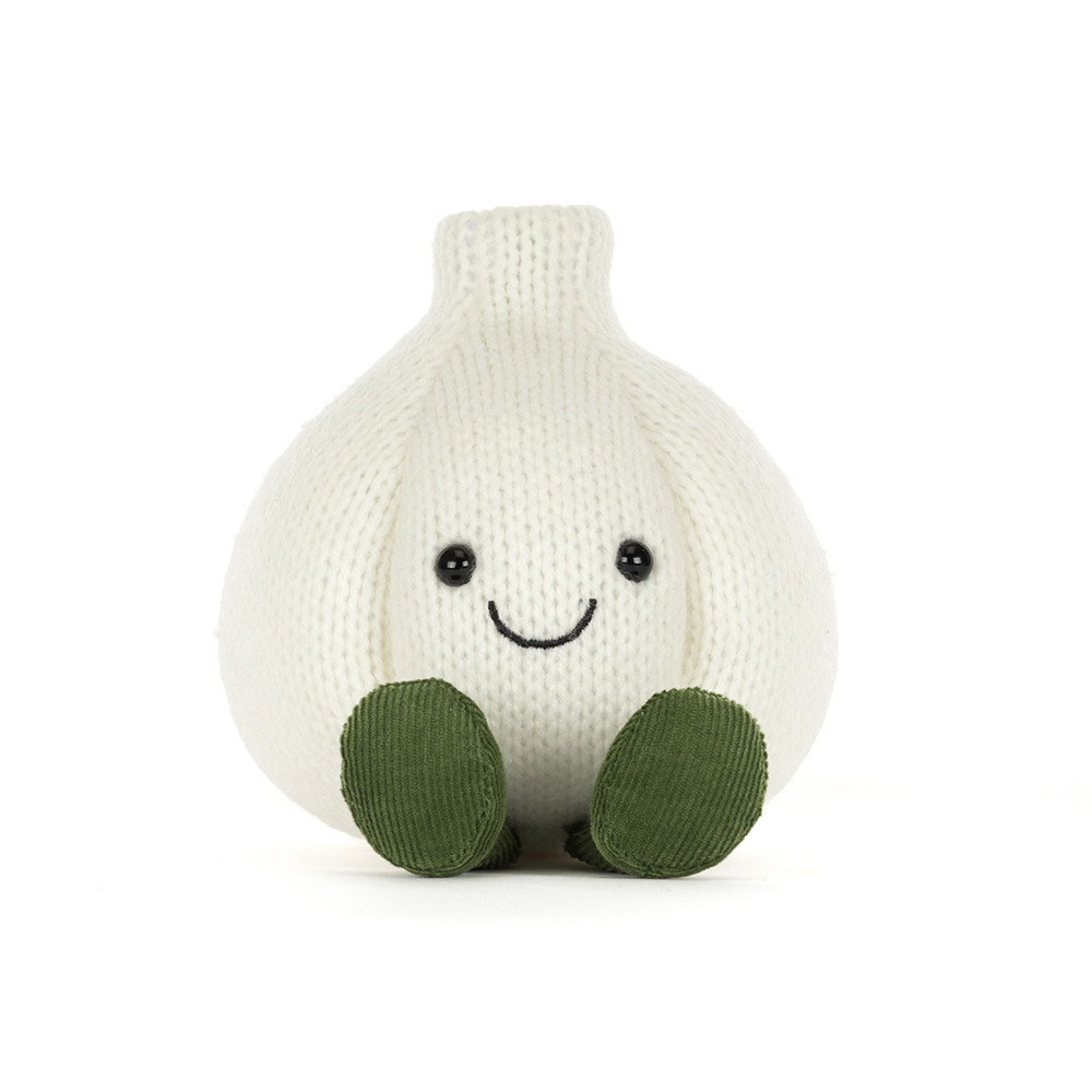  Amuseables カリフラワー ぬいぐるみ Amuseables Garlic - Official Jellycat