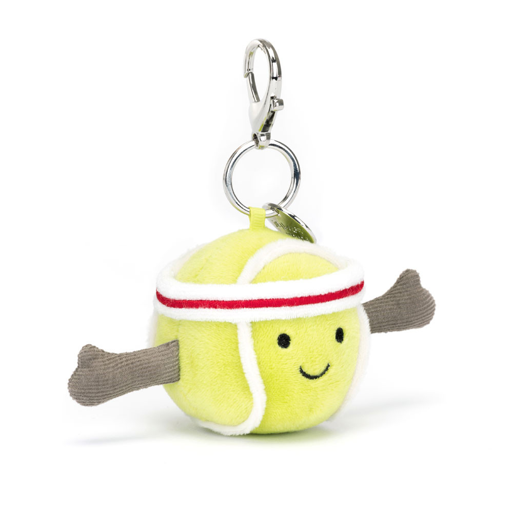 Amuseables Sports Tennis Bag Charm - Official Jellycat