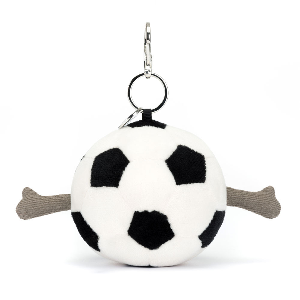 Amuseables Sports Football Bag Charm, View 3