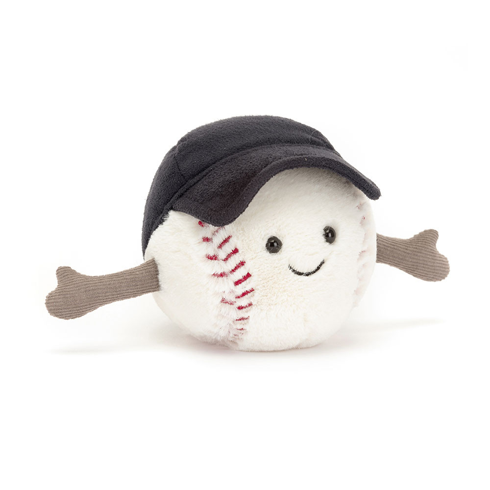 新品　ジェリーキャット　野球　ベースボール　野球ボール　ボール　ぬいぐるみ Amuseables Sports Baseball - Official Jellycat
