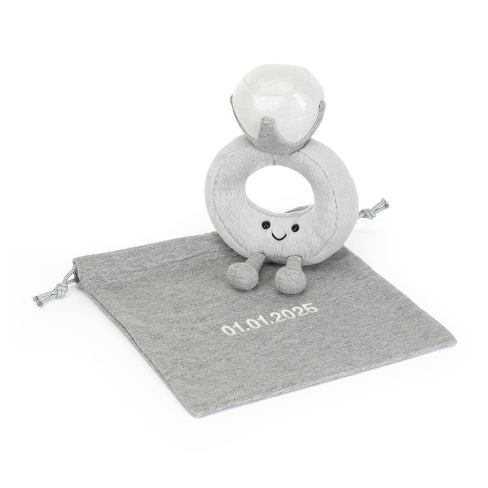Amuseables Diamond Ring with Personalized Bag - Official Jellycat