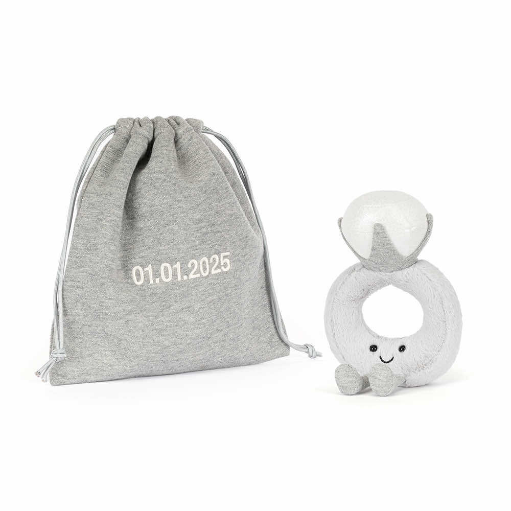 Amuseables Diamond Ring with Personalized Bag - Official Jellycat