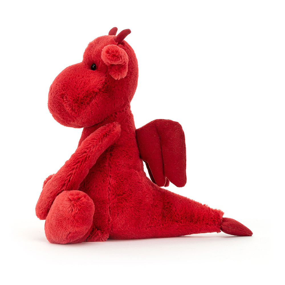 Bashful Red Dragon - Official Jellycat