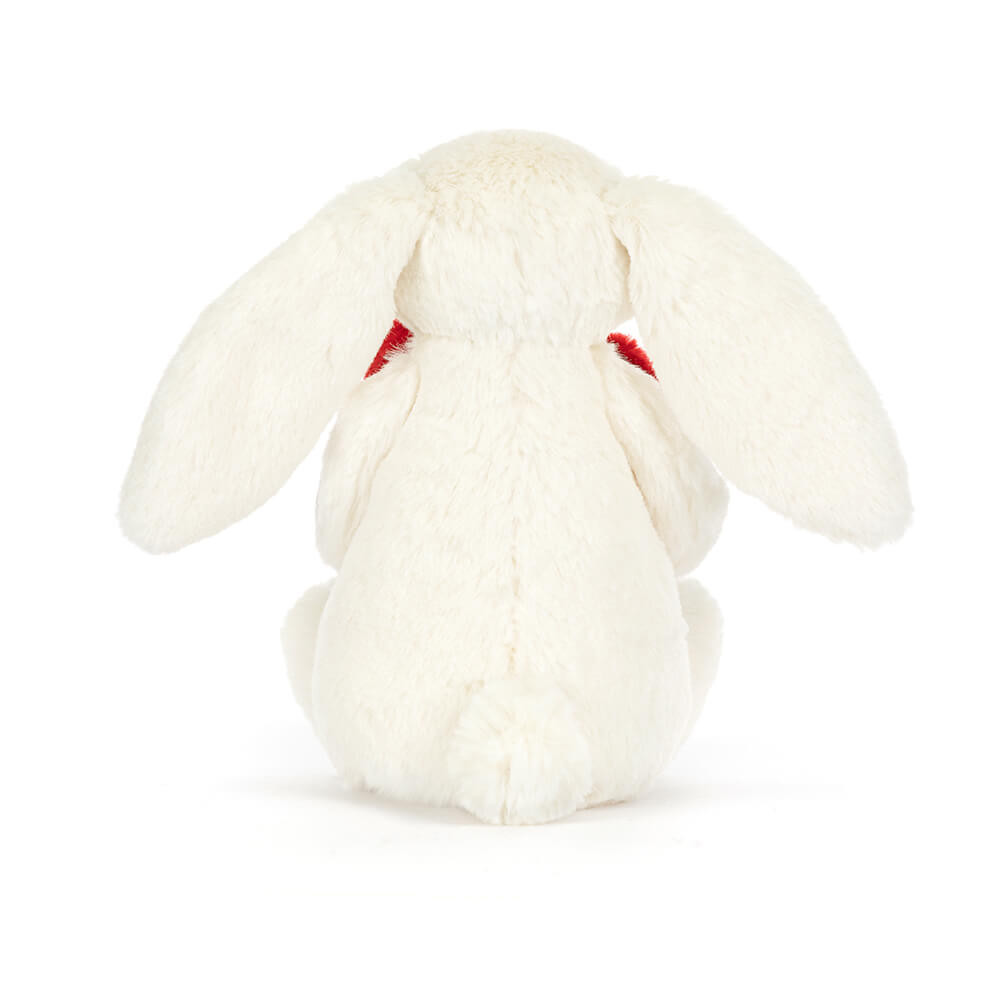 Bashful Red Love Heart Bunny - Official Jellycat
