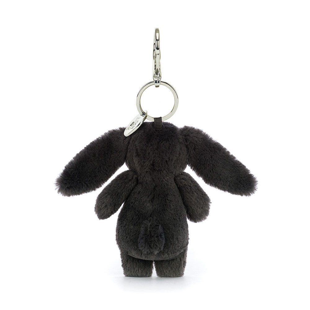 Bashful Inky Bunny Bag Charm - Official Jellycat