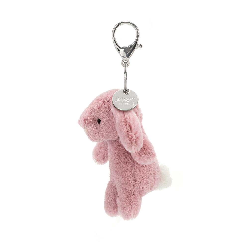 Bashful Tulip Bunny Bag Charm - Official Jellycat