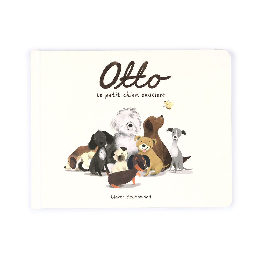 Otto Le Petit Chien Saucisse Livre - Official Jellycat