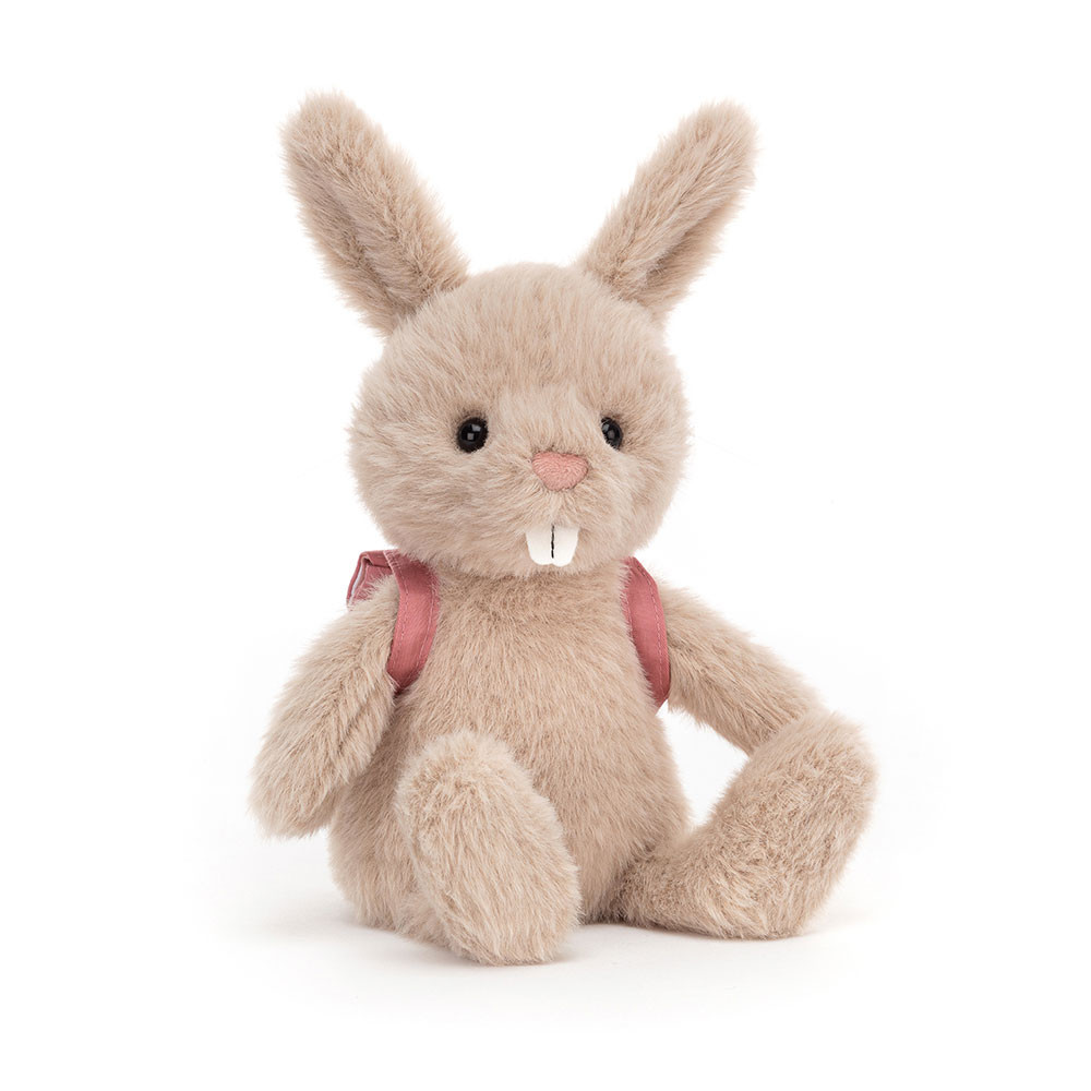 ジェリーキャット Beige Bunny Backpack バニー バックパック Bashful Beige Bunny Backpack - Official Jellycat
