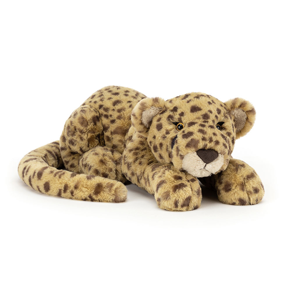  ジェリーキャット　　　　　 　　　　ぬいぐるみ　レオパード　豹 Charley Cheetah - Official Jellycat