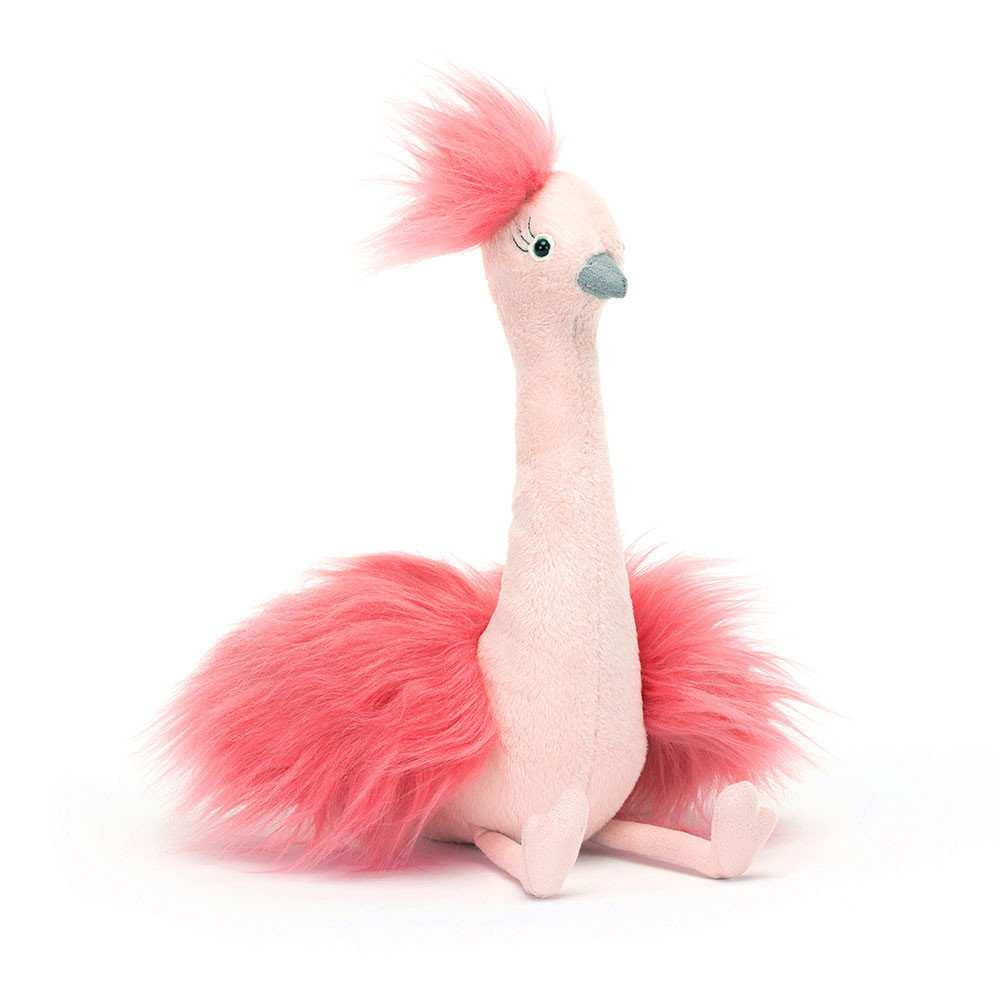 ジェリーキャット　Fou Fou Ostrich Fou Fou Ostrich - Official Jellycat