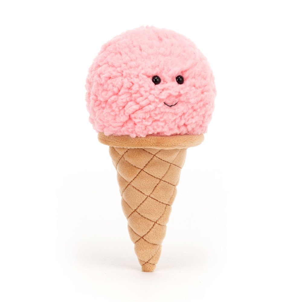 Irresistible Ice Cream Strawberry - Official Jellycat