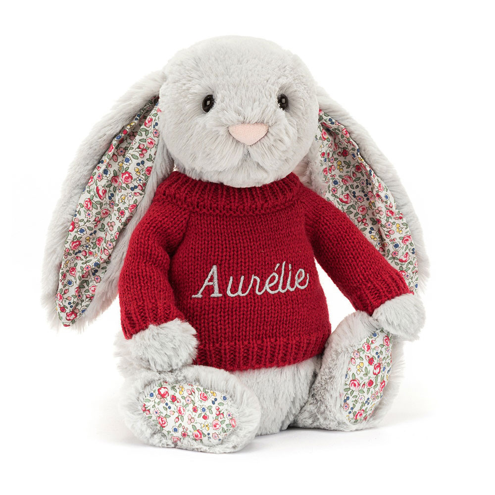 ぬいぐるみ  Blossom Silver Bunny Blossom Silver Bunny - Official Jellycat