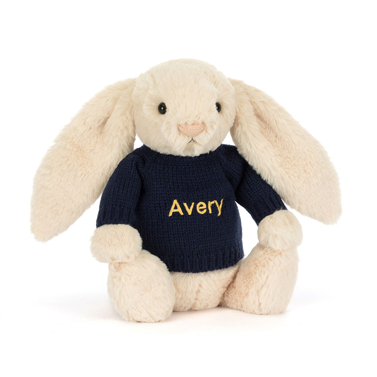  BashfulLuxe BunnyWillowうさぎぬいぐるみ Bashful Luxe Bunny Willow with Personalized Red Jumper