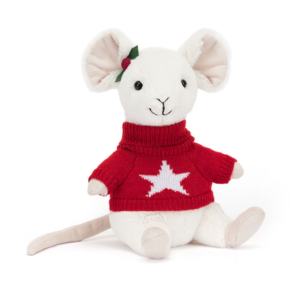 jelly cat ジェリーキャット　クリスマス　merry mouse Merry Mouse Present - Official Jellycat