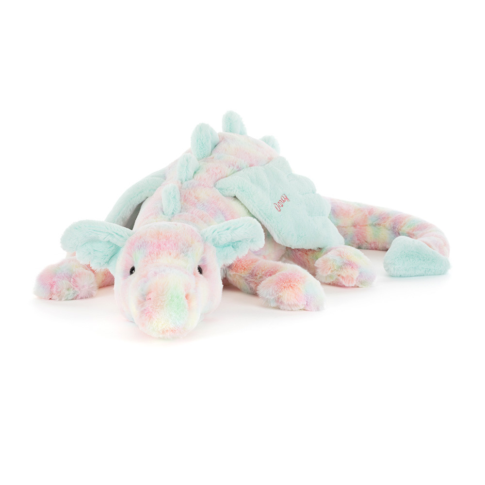 新品　ジェリーキャット Lazulia Dragonドラゴン Huge 正規品 Personalized Lazulia Dragon Huge - Official Jellycat